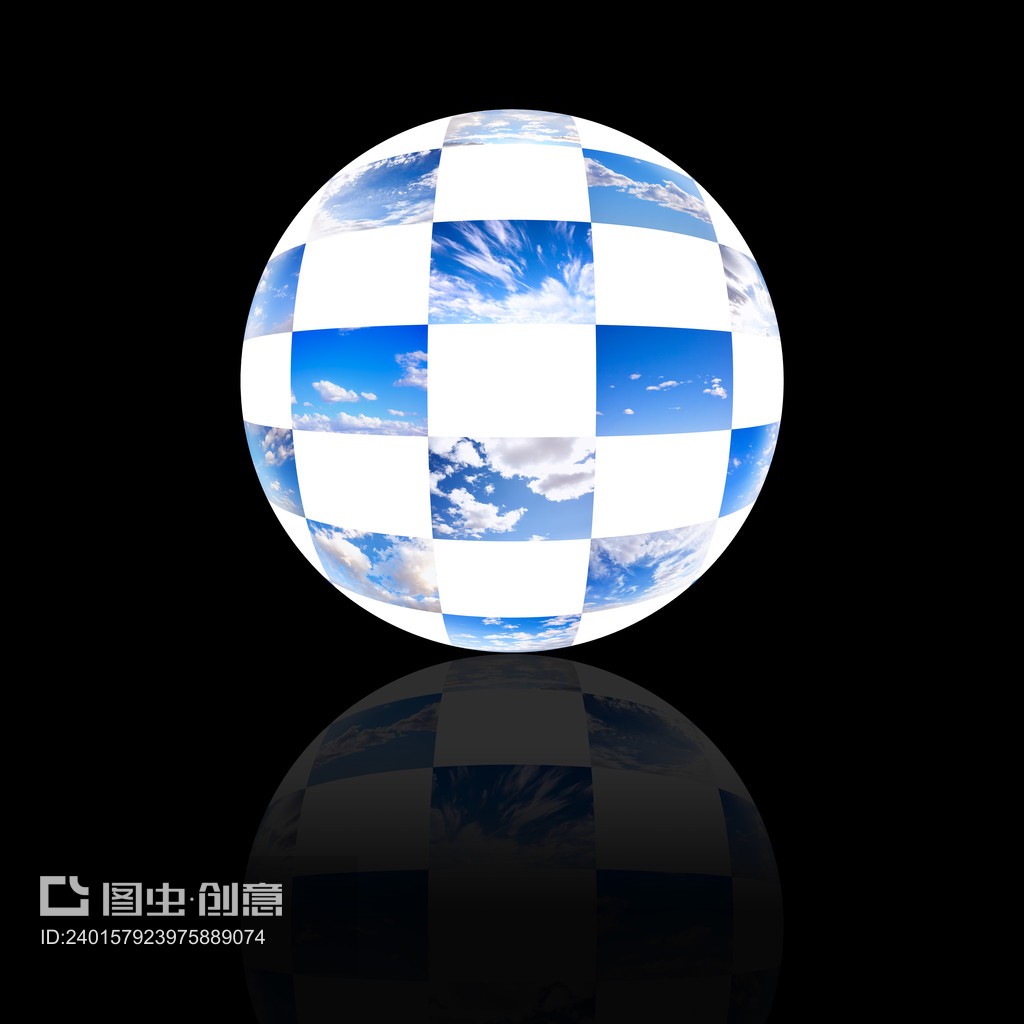 地球上多云的天空集合——创信云